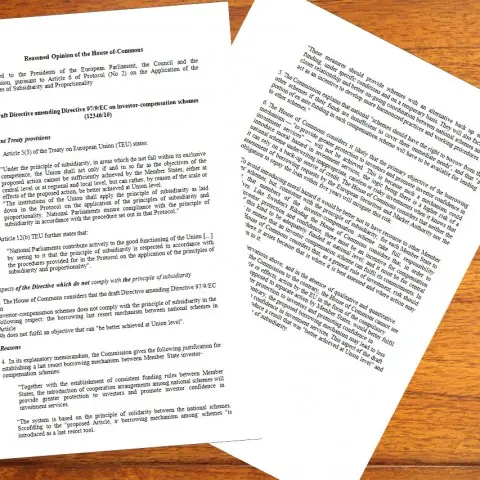 Legal Documents and EU Legislation